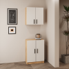 Muebles de Cocina Alto y Bajo 2 puertas Mauvella-Beig