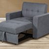 Sofá Cama 3 plazas Lyon tap. Gris