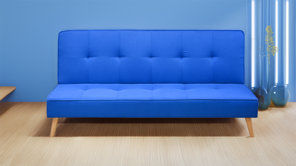 Urban_azul Sofá Cama clic-clac Urban tap. Azul Oscuro
