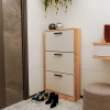 Mueble Zapatero 2 y 3 puertas Mauvella-Beig