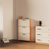 Mueble Zapatero 2 y 3 puertas Mauvella-Beig