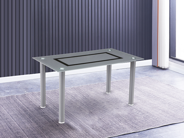 Mesa Mesa Rectangular fija Cristal Nora