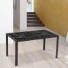 Conjunto mesa Marmol + 6 Sillas Marmol