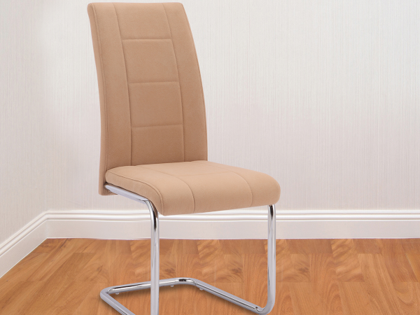 Silla_beig Conjunto Theo Mesa + 4 Sillas