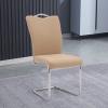Juego de 4 Sillas Enzo Tap. Beige/Marengo