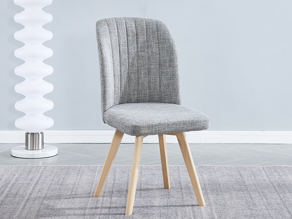Lara_gris copia Conjunto mesa Rio cristal + 4 sillas Lara Beig/gris