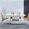Conjunto mesa Luna + 4 Sillas Noa Beig