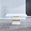 Conjunto mesa Luna + 4 Sillas Noa Beig