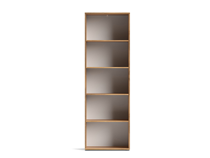 Estantería 182 cm 5 baldas Mauvella Beig