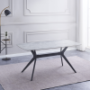 Conjunto Abril mesa + 4 sillas Beig/Gris