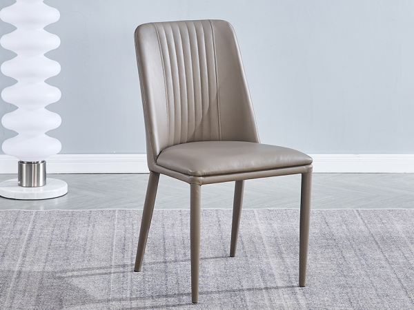 silla_tor Conjunto mesa comedor imitación Mármol + 4 sillas tapizadas Latte / Tórtora